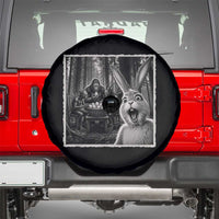 Funny Easter Bunny Selfie Spare Tire Cover Bigfoot Jersey Devil Chupacabra Egg Hunt