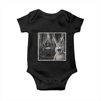Funny Easter Bunny Selfie Baby Onesie Bigfoot Jersey Devil Chupacabra Egg Hunt