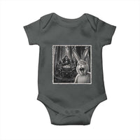 Funny Easter Bunny Selfie Baby Onesie Bigfoot Jersey Devil Chupacabra Egg Hunt