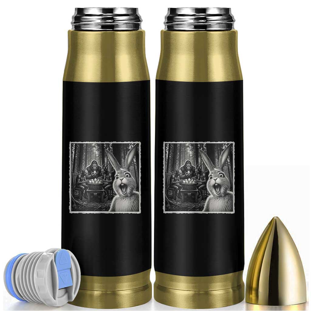 Funny Easter Bunny Selfie Bullet Tumbler Bigfoot Jersey Devil Chupacabra Egg Hunt