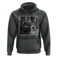 Funny Easter Bunny Selfie Hoodie Bigfoot Jersey Devil Chupacabra Egg Hunt