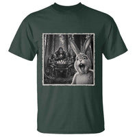 Funny Easter Bunny Selfie T Shirt Bigfoot Jersey Devil Chupacabra Egg Hunt