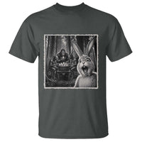 Funny Easter Bunny Selfie T Shirt Bigfoot Jersey Devil Chupacabra Egg Hunt