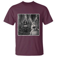 Funny Easter Bunny Selfie T Shirt Bigfoot Jersey Devil Chupacabra Egg Hunt