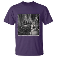 Funny Easter Bunny Selfie T Shirt Bigfoot Jersey Devil Chupacabra Egg Hunt