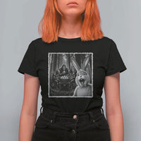 Funny Easter Bunny Selfie T Shirt For Women Bigfoot Jersey Devil Chupacabra Egg Hunt