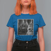 Funny Easter Bunny Selfie T Shirt For Women Bigfoot Jersey Devil Chupacabra Egg Hunt