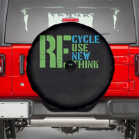 Recycle Reuse Renew Rethink Spare Tire Cover Earth Day