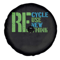 Recycle Reuse Renew Rethink Spare Tire Cover Earth Day