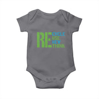 Recycle Reuse Renew Rethink Baby Onesie Earth Day