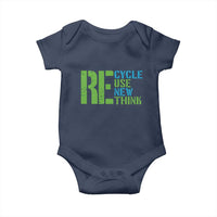 Recycle Reuse Renew Rethink Baby Onesie Earth Day
