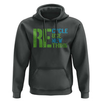 Recycle Reuse Renew Rethink Hoodie Earth Day