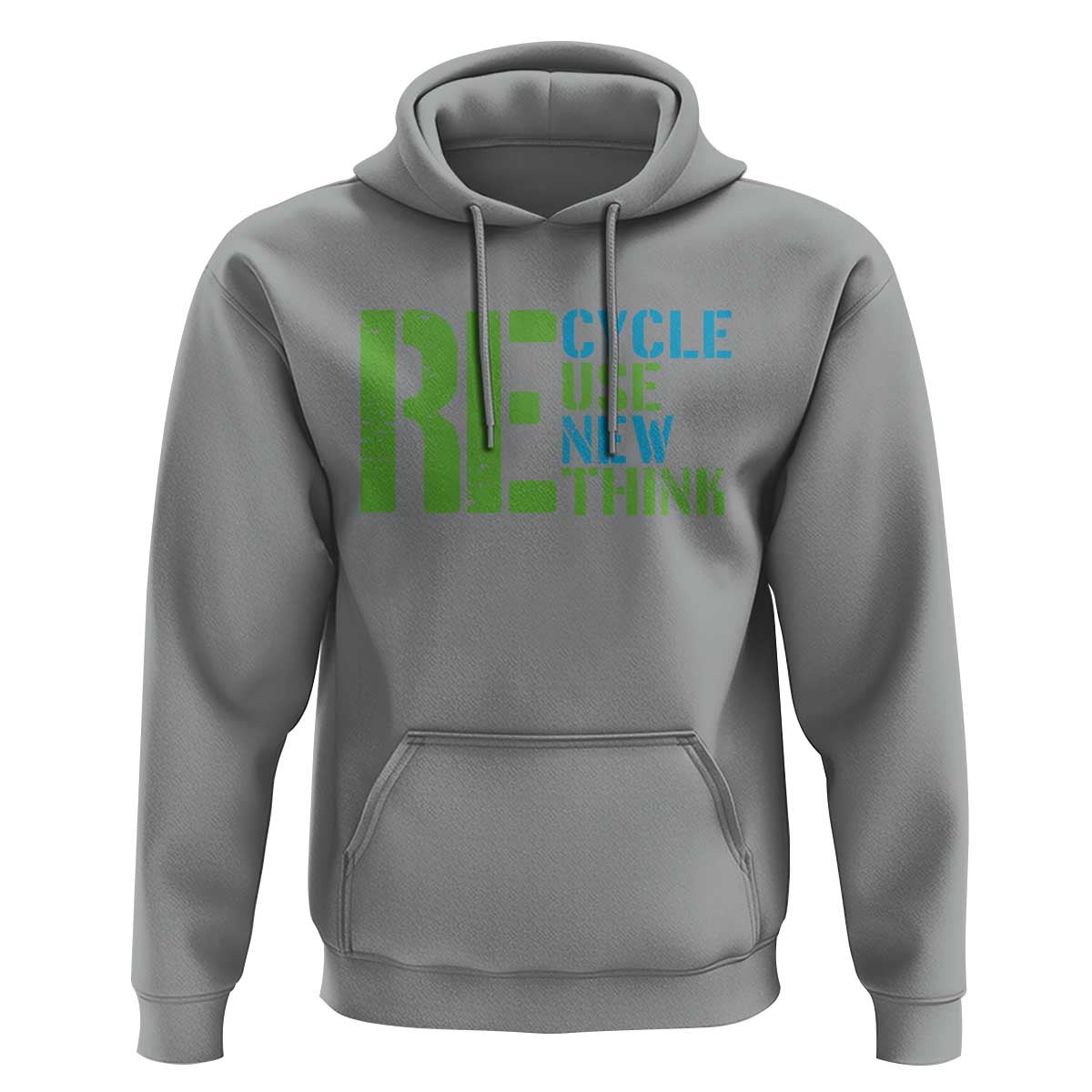 Recycle Reuse Renew Rethink Hoodie Earth Day
