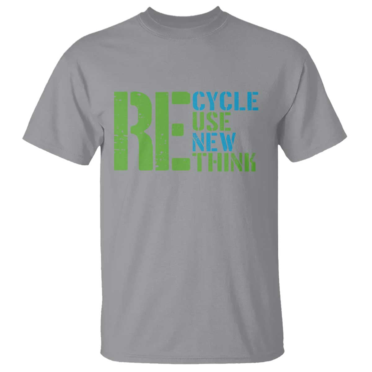Recycle Reuse Renew Rethink T Shirt Earth Day