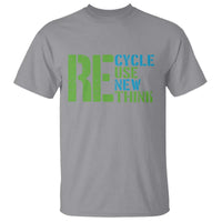 Recycle Reuse Renew Rethink T Shirt Earth Day