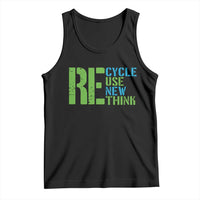 Recycle Reuse Renew Rethink Tank Top Earth Day