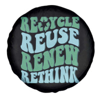 Recycle Reuse Renew Rethink Spare Tire Cover Eco Friendly Earth Day