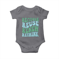 Recycle Reuse Renew Rethink Baby Onesie Eco Friendly Earth Day