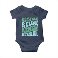 Recycle Reuse Renew Rethink Baby Onesie Eco Friendly Earth Day