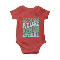 Recycle Reuse Renew Rethink Baby Onesie Eco Friendly Earth Day