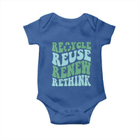Recycle Reuse Renew Rethink Baby Onesie Eco Friendly Earth Day