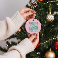 Recycle Reuse Renew Rethink Ceramic Ornament Eco Friendly Earth Day