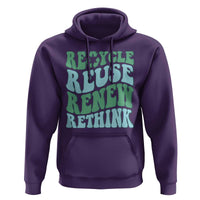 Recycle Reuse Renew Rethink Hoodie Eco Friendly Earth Day