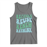 Recycle Reuse Renew Rethink Tank Top Eco Friendly Earth Day