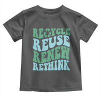 Recycle Reuse Renew Rethink Toddler T Shirt Eco Friendly Earth Day