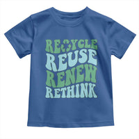 Recycle Reuse Renew Rethink Toddler T Shirt Eco Friendly Earth Day