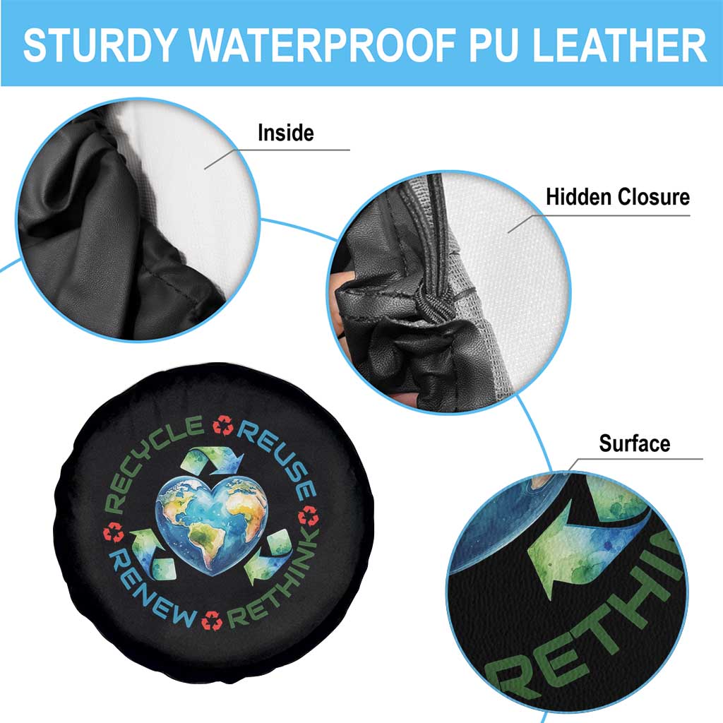 Recycle Reuse Renew Rethink Spare Tire Cover Zero Waste Life