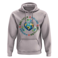 Recycle Reuse Renew Rethink Hoodie Zero Waste Life
