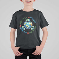 Recycle Reuse Renew Rethink T Shirt For Kid Zero Waste Life