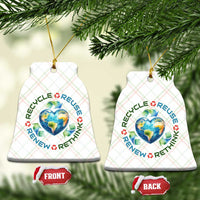 Recycle Reuse Renew Rethink Ceramic Ornament Zero Waste Life