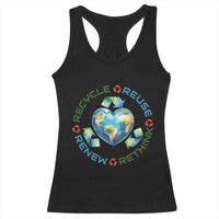 Recycle Reuse Renew Rethink Racerback Tank Top Zero Waste Life
