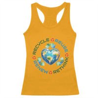 Recycle Reuse Renew Rethink Racerback Tank Top Zero Waste Life