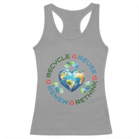Recycle Reuse Renew Rethink Racerback Tank Top Zero Waste Life