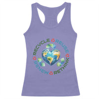 Recycle Reuse Renew Rethink Racerback Tank Top Zero Waste Life