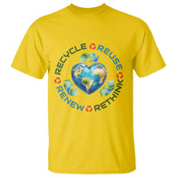 Recycle Reuse Renew Rethink T Shirt Zero Waste Life