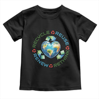 Recycle Reuse Renew Rethink Toddler T Shirt Zero Waste Life