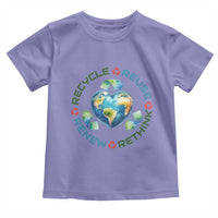 Recycle Reuse Renew Rethink Toddler T Shirt Zero Waste Life