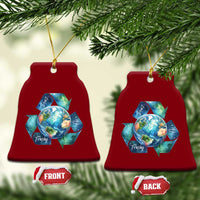 Earth Day Dont Be Trashy Ceramic Ornament Environmental Awareness Gift