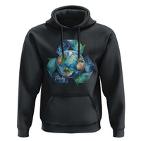 Earth Day Dont Be Trashy Hoodie Environmental Awareness Gift