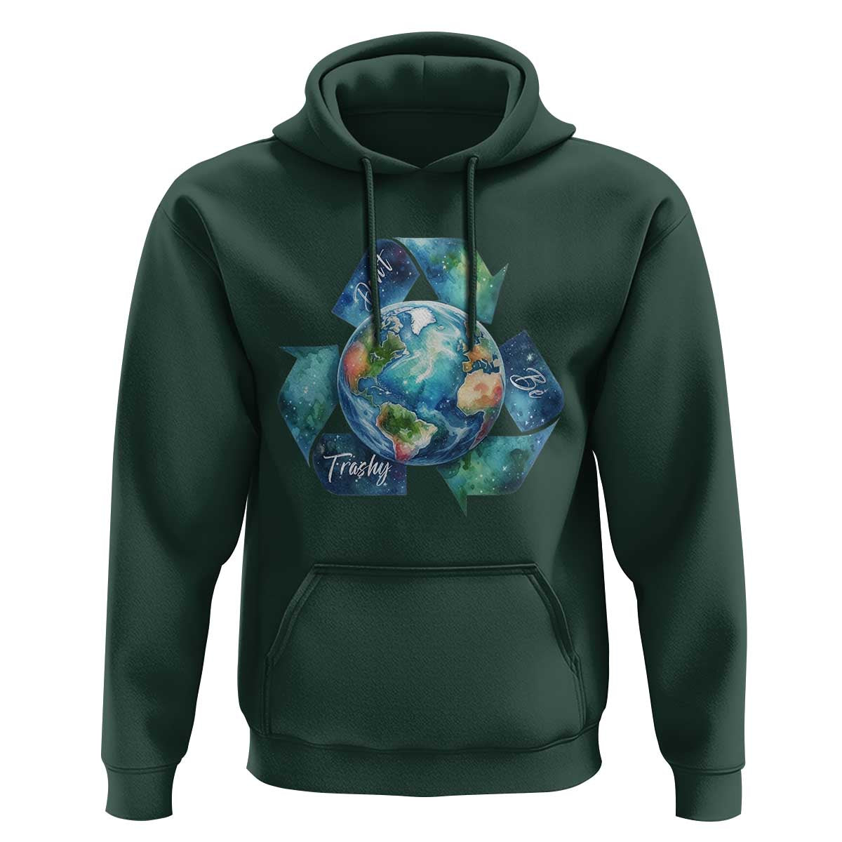 Earth Day Dont Be Trashy Hoodie Environmental Awareness Gift