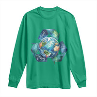 Earth Day Dont Be Trashy Long Sleeve Shirt Environmental Awareness Gift