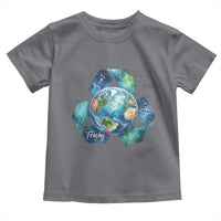 Earth Day Dont Be Trashy Toddler T Shirt Environmental Awareness Gift