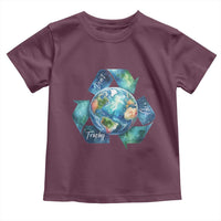 Earth Day Dont Be Trashy Toddler T Shirt Environmental Awareness Gift