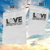 Earth Day 2026 Garden Flag Our Power Our Planet