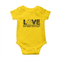 Earth Day 2026 Baby Onesie Our Power Our Planet