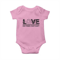 Earth Day 2026 Baby Onesie Our Power Our Planet